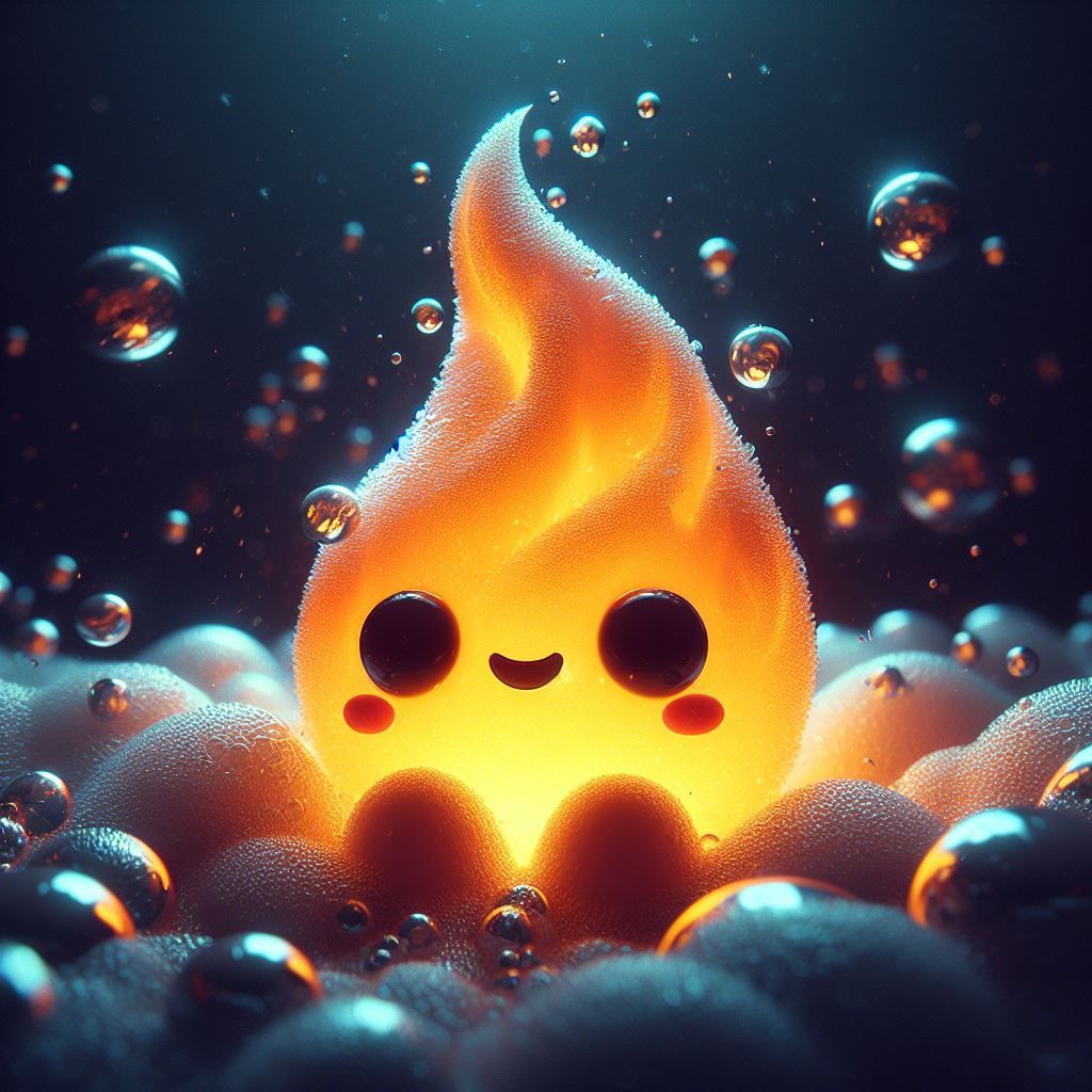 Blazing bath