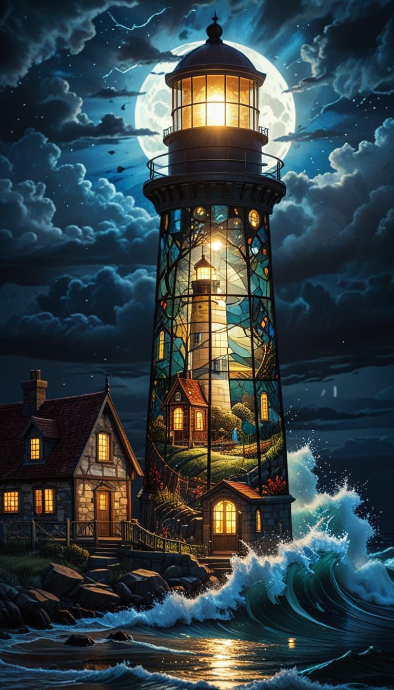 Self promoting lighthouse   by @Tim