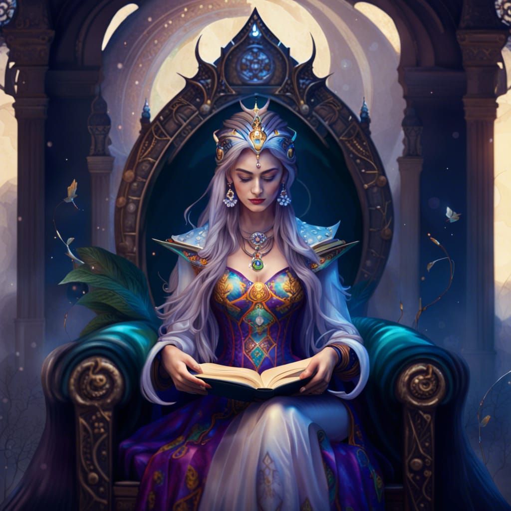 High priestess - AI Generated Artwork - NightCafe Creator