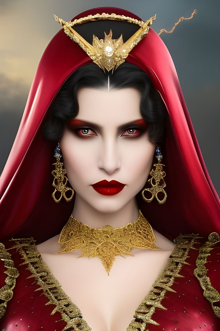 Don't Look Into Her Eyes!  by @MelanieL