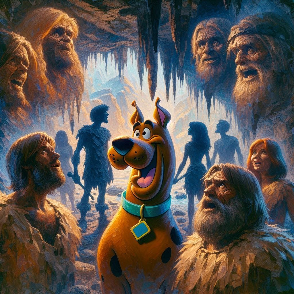 Scoob in the stone age