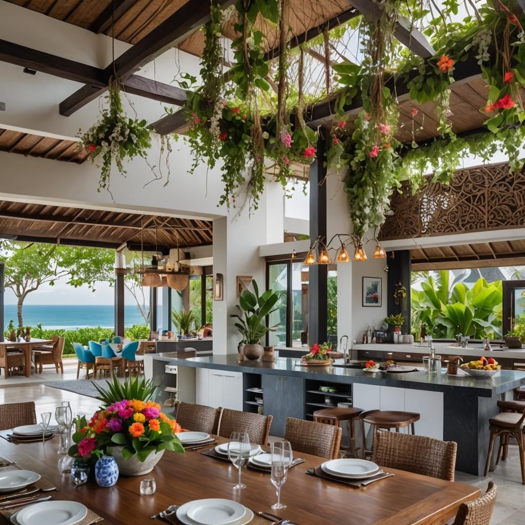 Modern Bali Villa with Infinity Pool and Ocean View