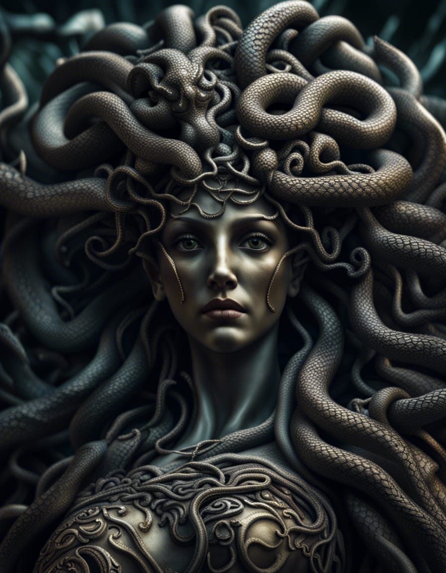 Medusa - AI Generated Artwork - NightCafe Creator