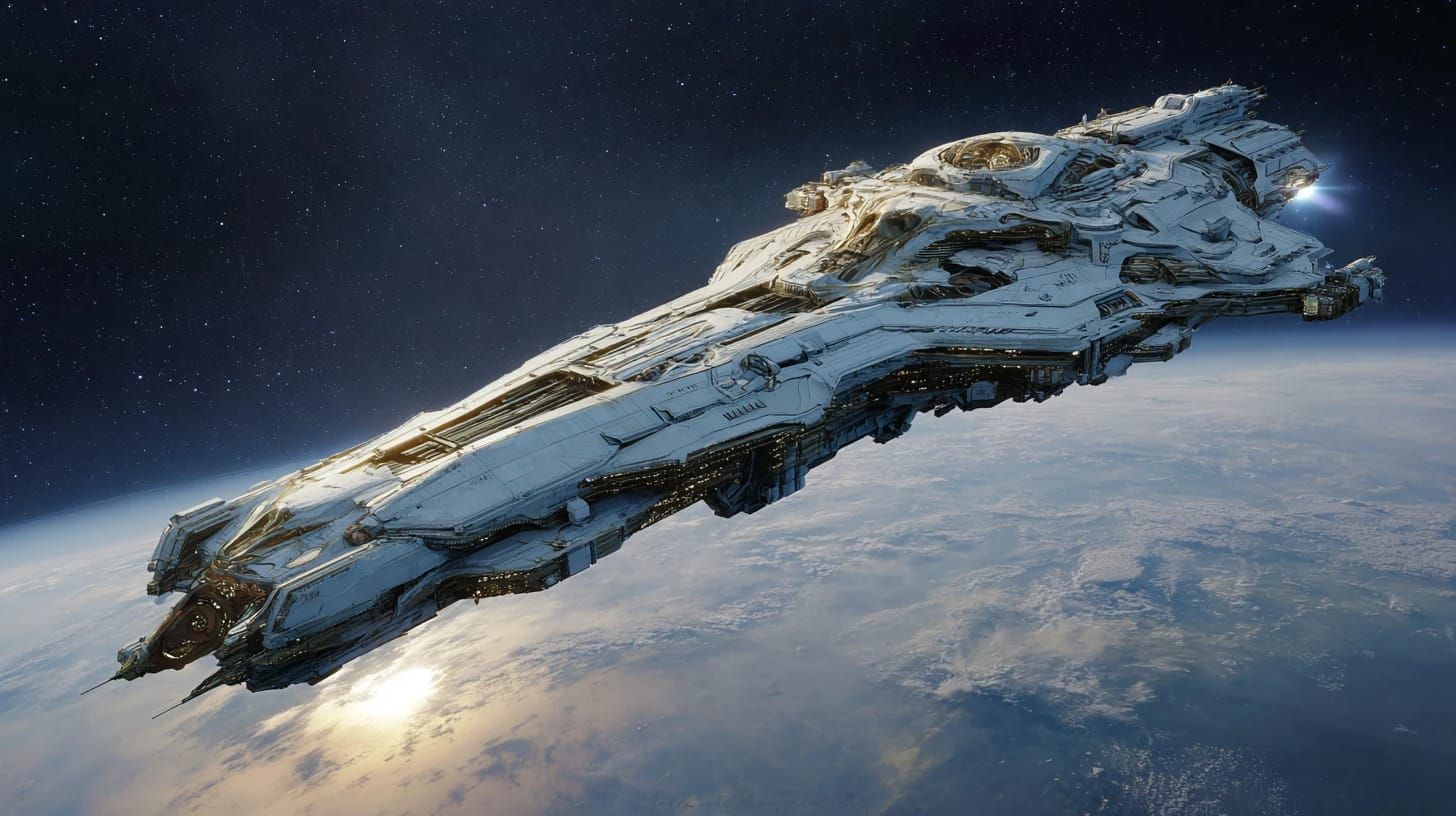 Advanced Alien Fleet Destroyer