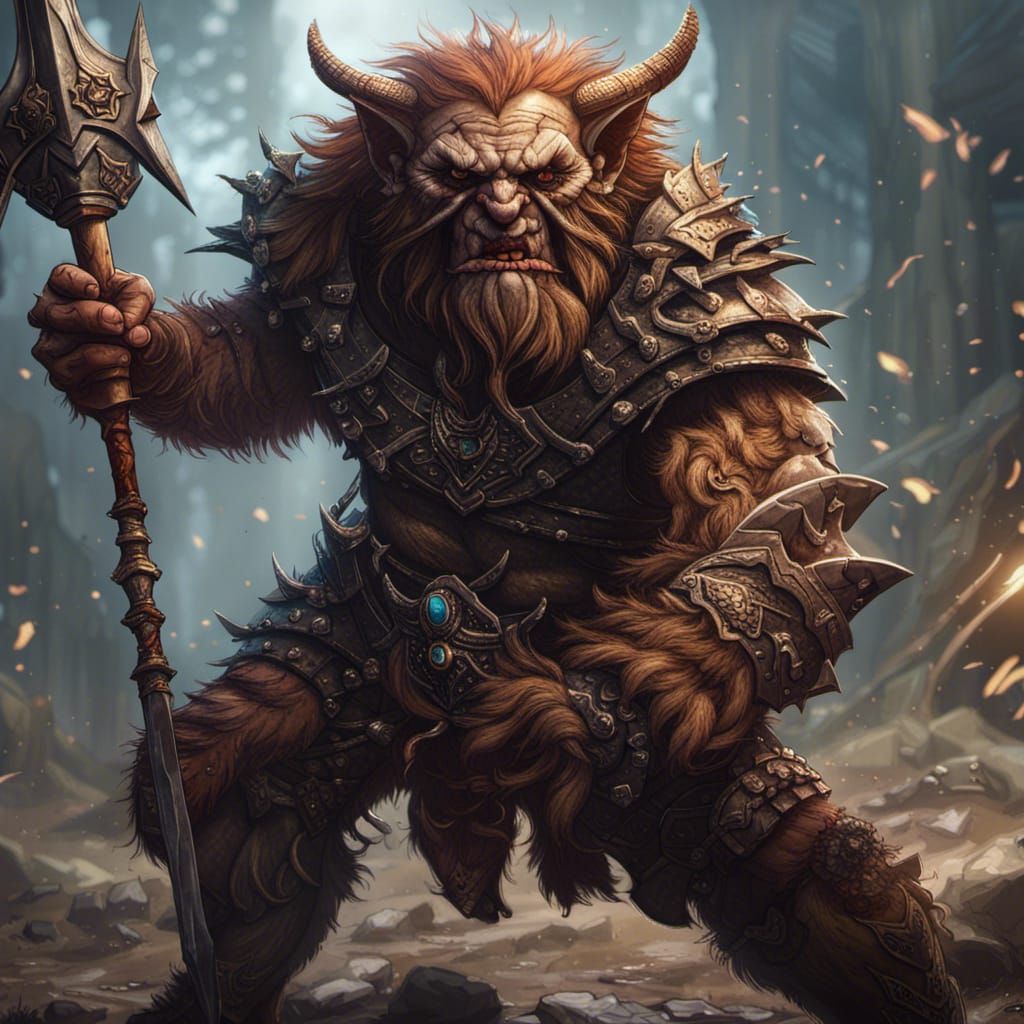 Bugbear warrior - AI Generated Artwork - NightCafe Creator