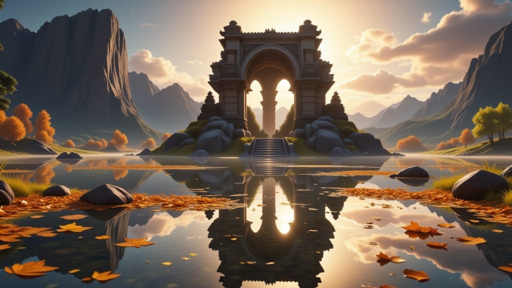 <lora:LandscapeFluxV0001:1.0>