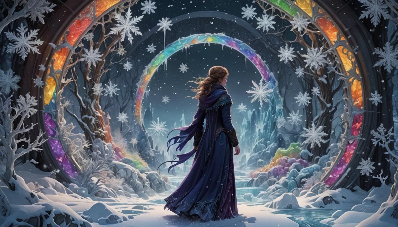 Winter Princess - The Church in the Alps - 01