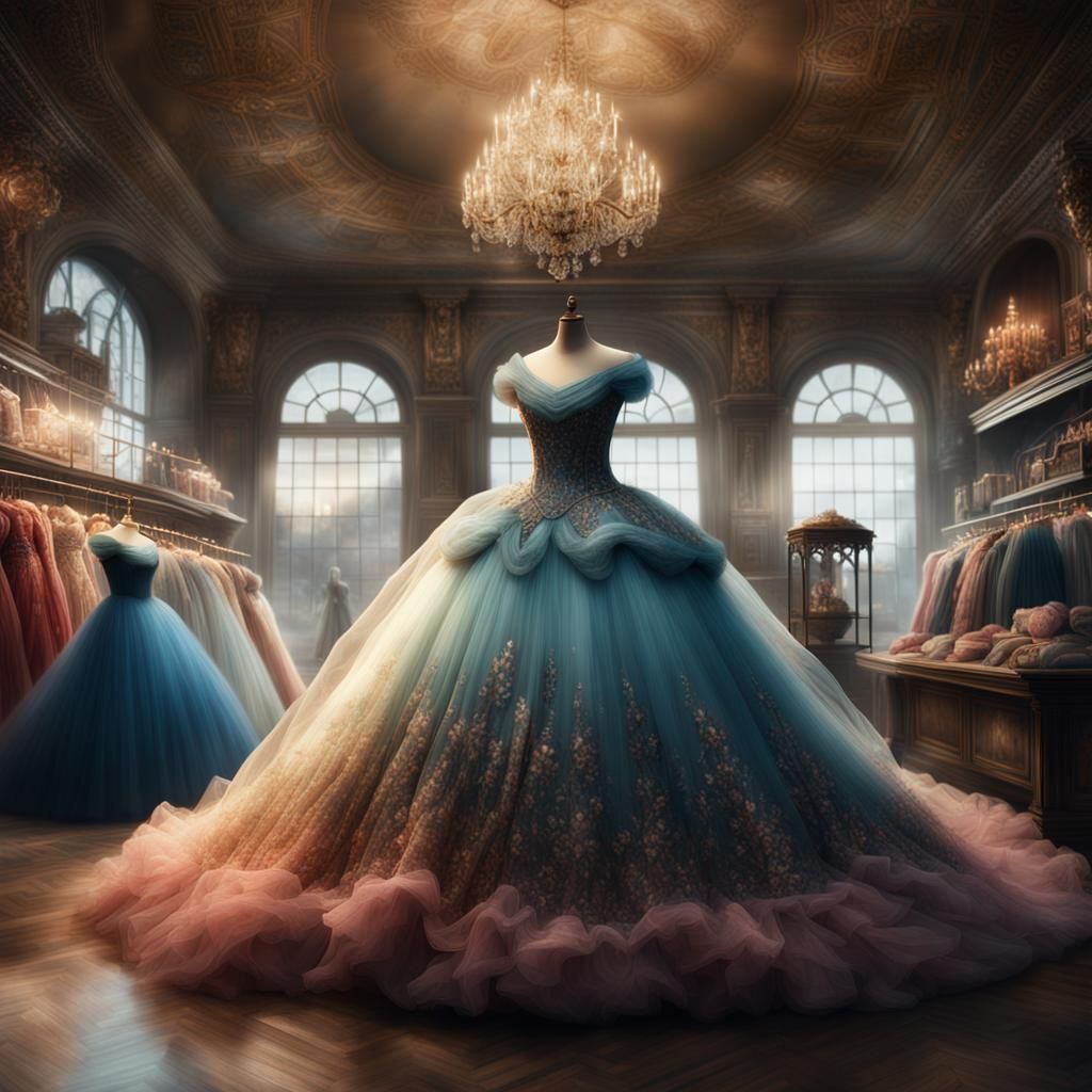 The Dress Shop  by @Lunaneska