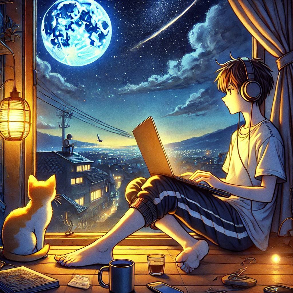 The Cat, The Moon, and Me