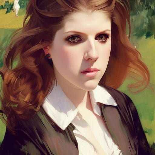 Anna Kendrick, Luncheon on the grass, Édouard Manet