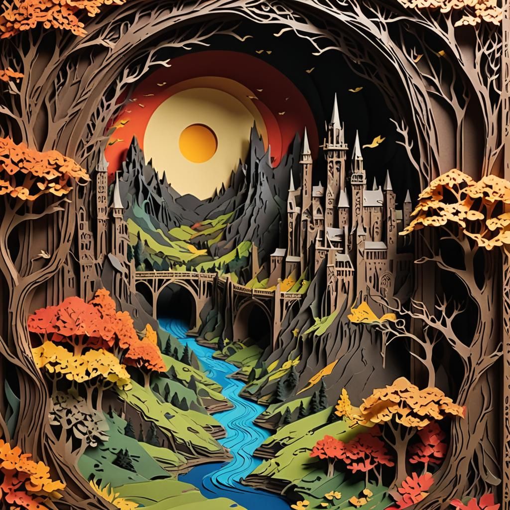 World of Mordor  by @EllaMoonDesign