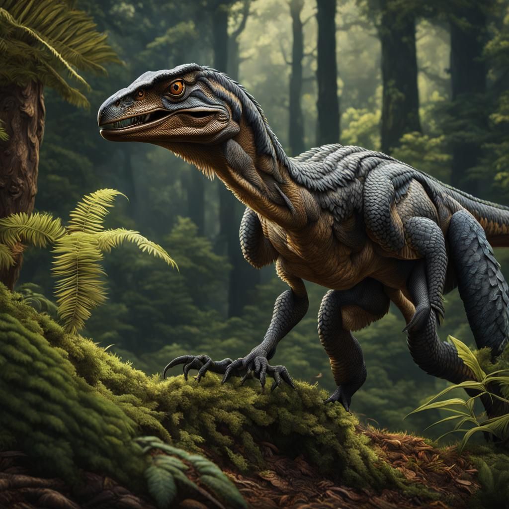 dinosaurs 02 - AI Generated Artwork - NightCafe Creator