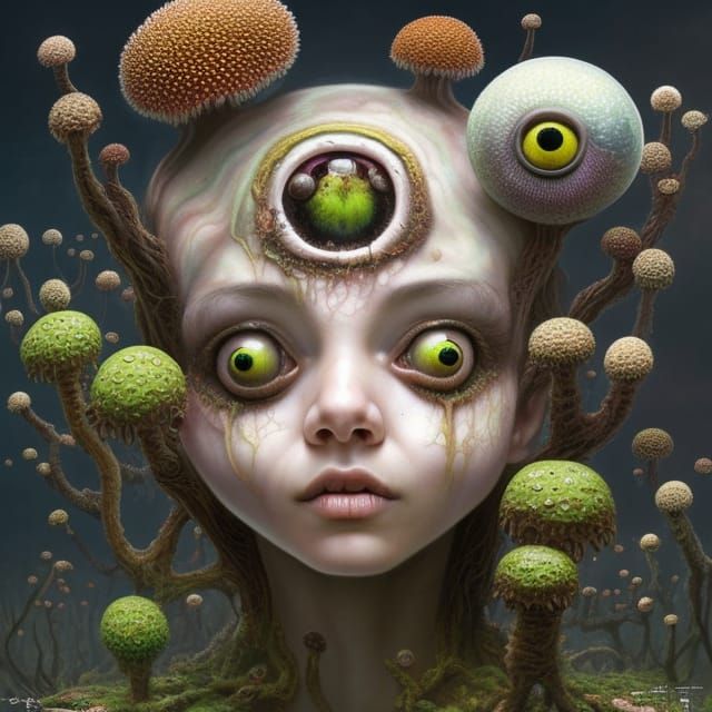 Fungi Girl 7054