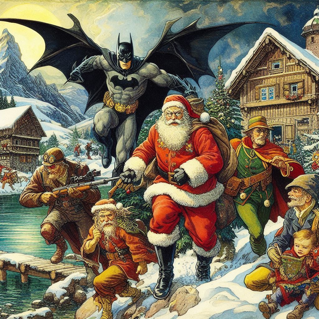 Santa Leads The Charge