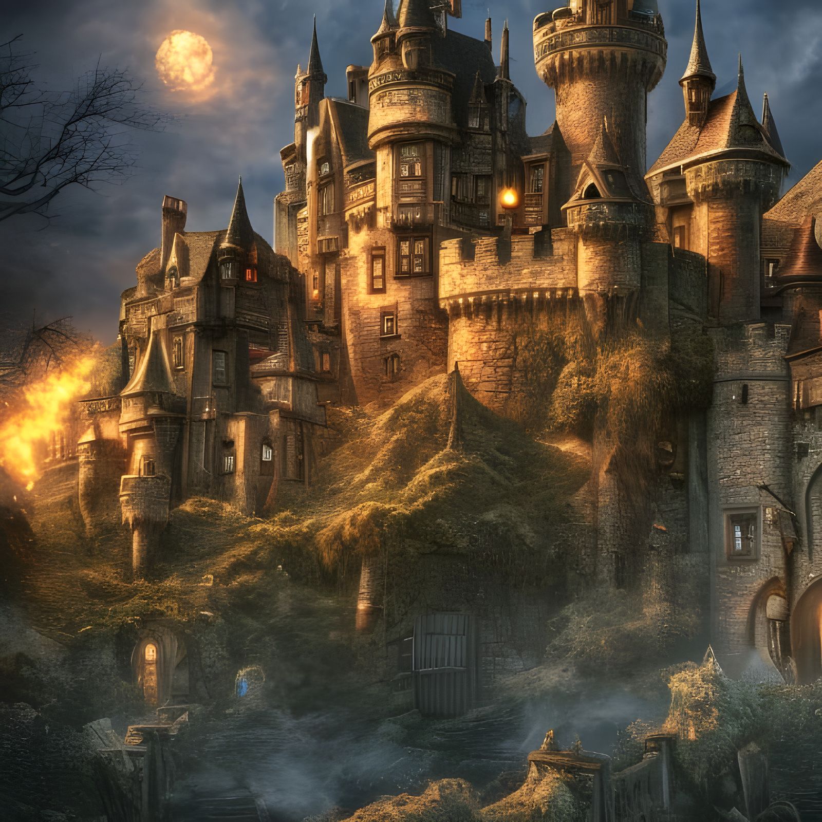 A castle under siege undefined