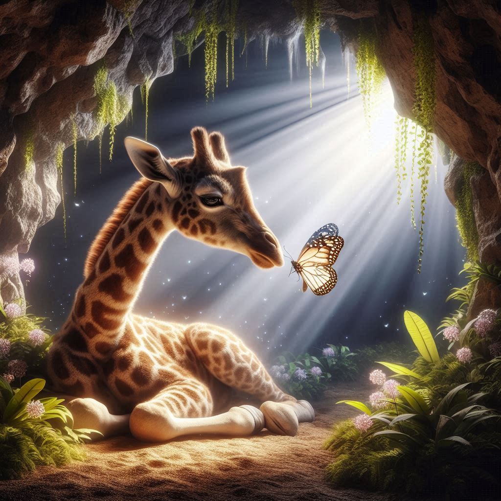 The Giraffe & The Magical Butterfly