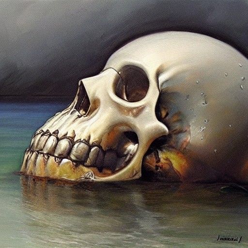 Water skull
