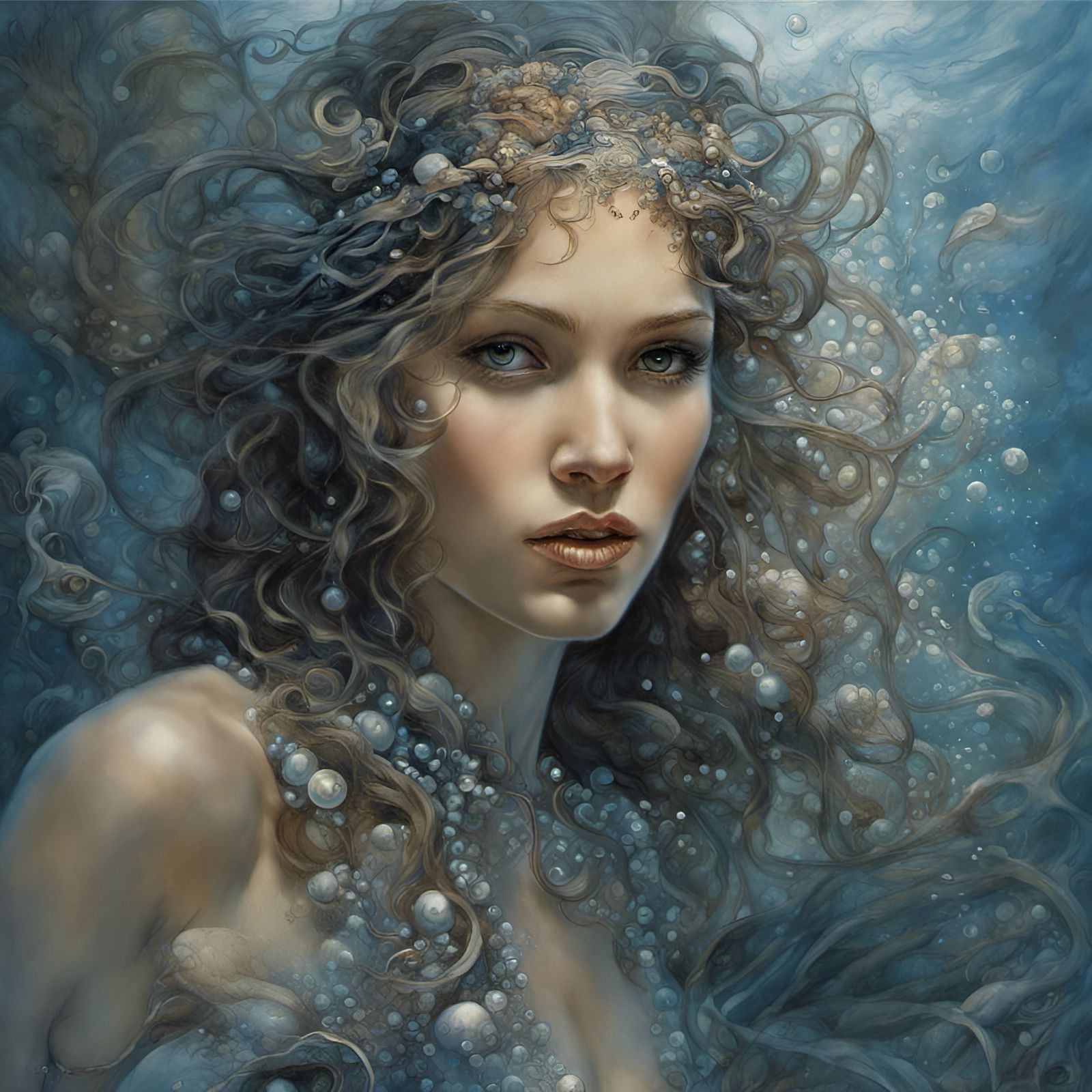 Mermaid Mood - AI Generated Artwork - NightCafe Creator