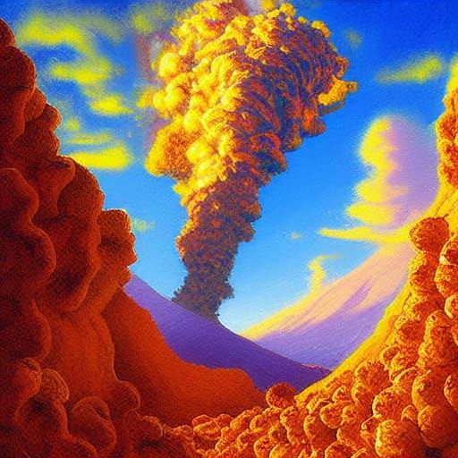 Popcorn Volcano