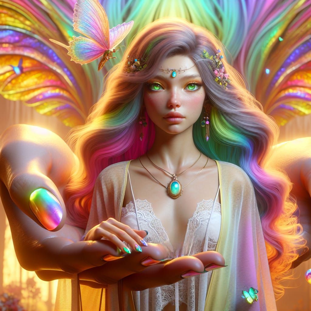 I am Fairydessa, Highchantress of Fairytopia🪷🍃