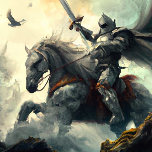 Heroic knight - AI Generated Artwork - NightCafe Creator