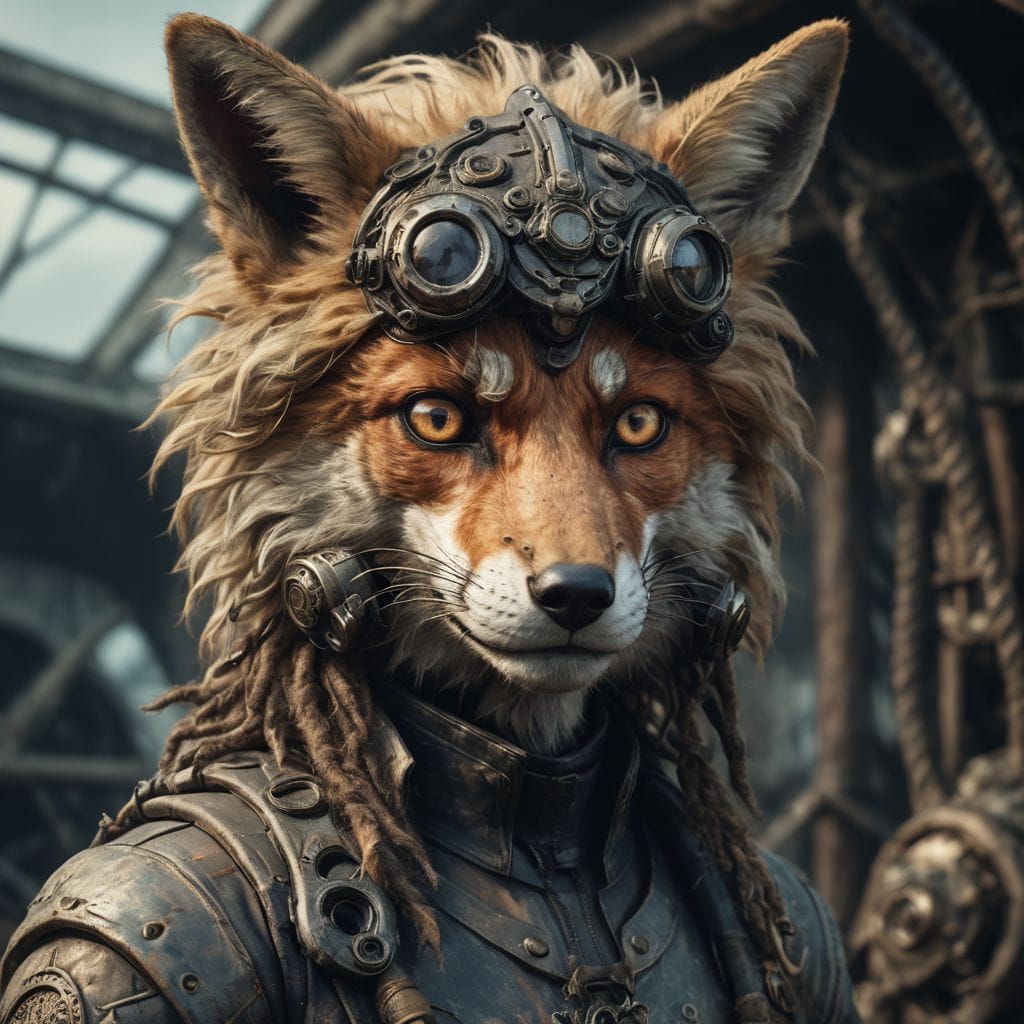 Great Animal Wars 3035 - House Fox - Recon Soldier-Diver