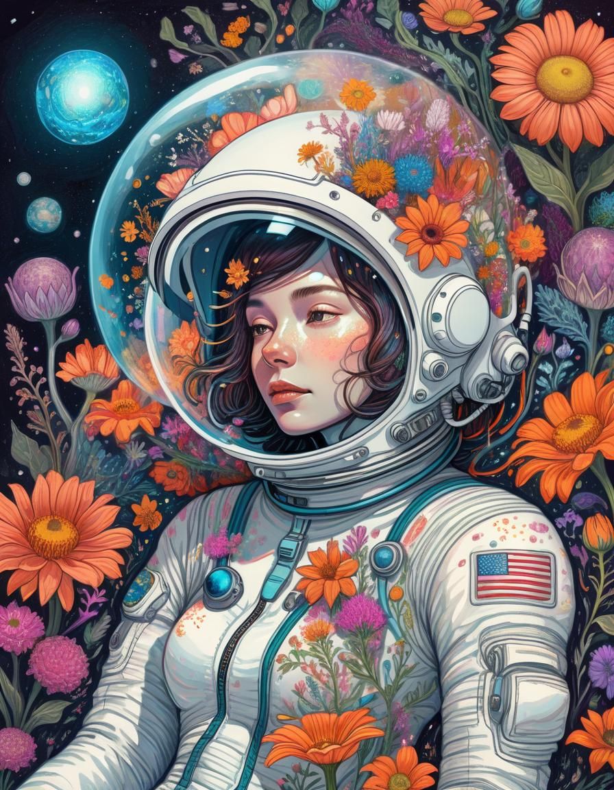 astronaut III - AI Generated Artwork - NightCafe Creator