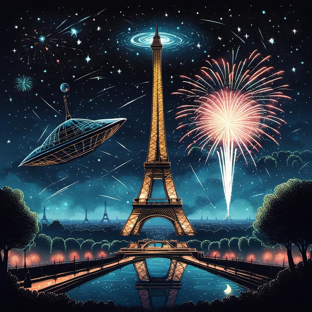 Paris was a party