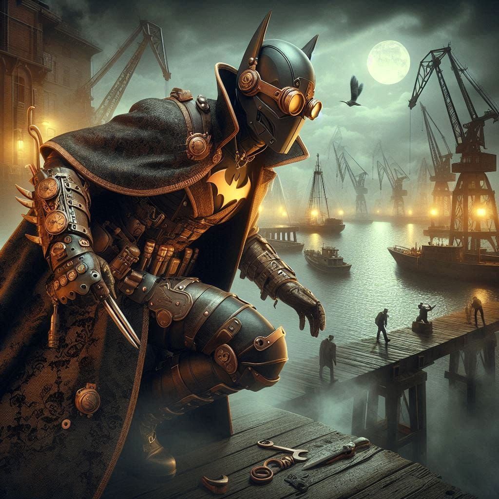 Steampunk Batman 2