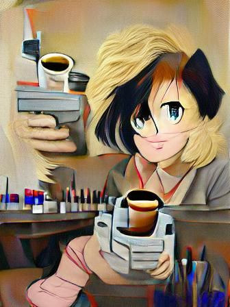 anime boy with coffee by F1Zombiekillers on DeviantArt