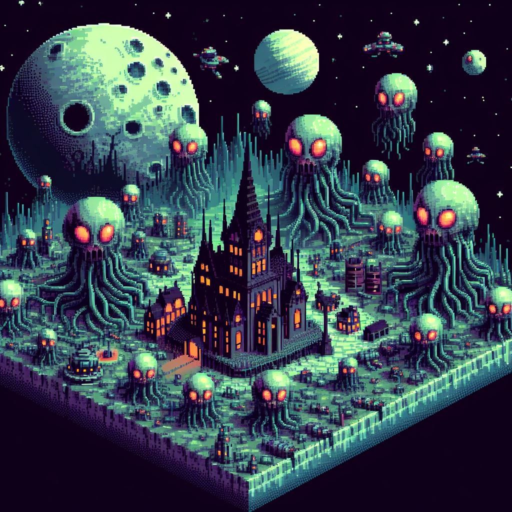 Otherworld Mansion Isometric Map