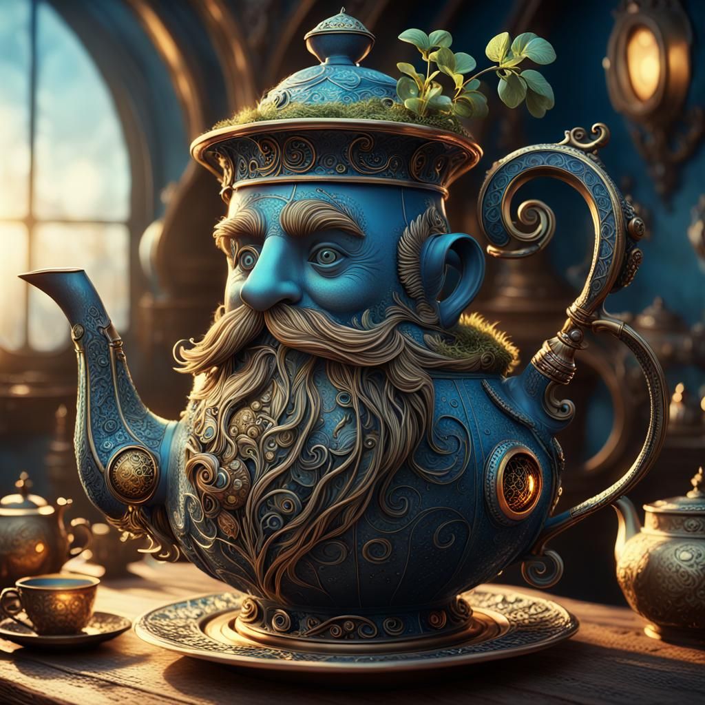 Tea pot  by @Jelly bean