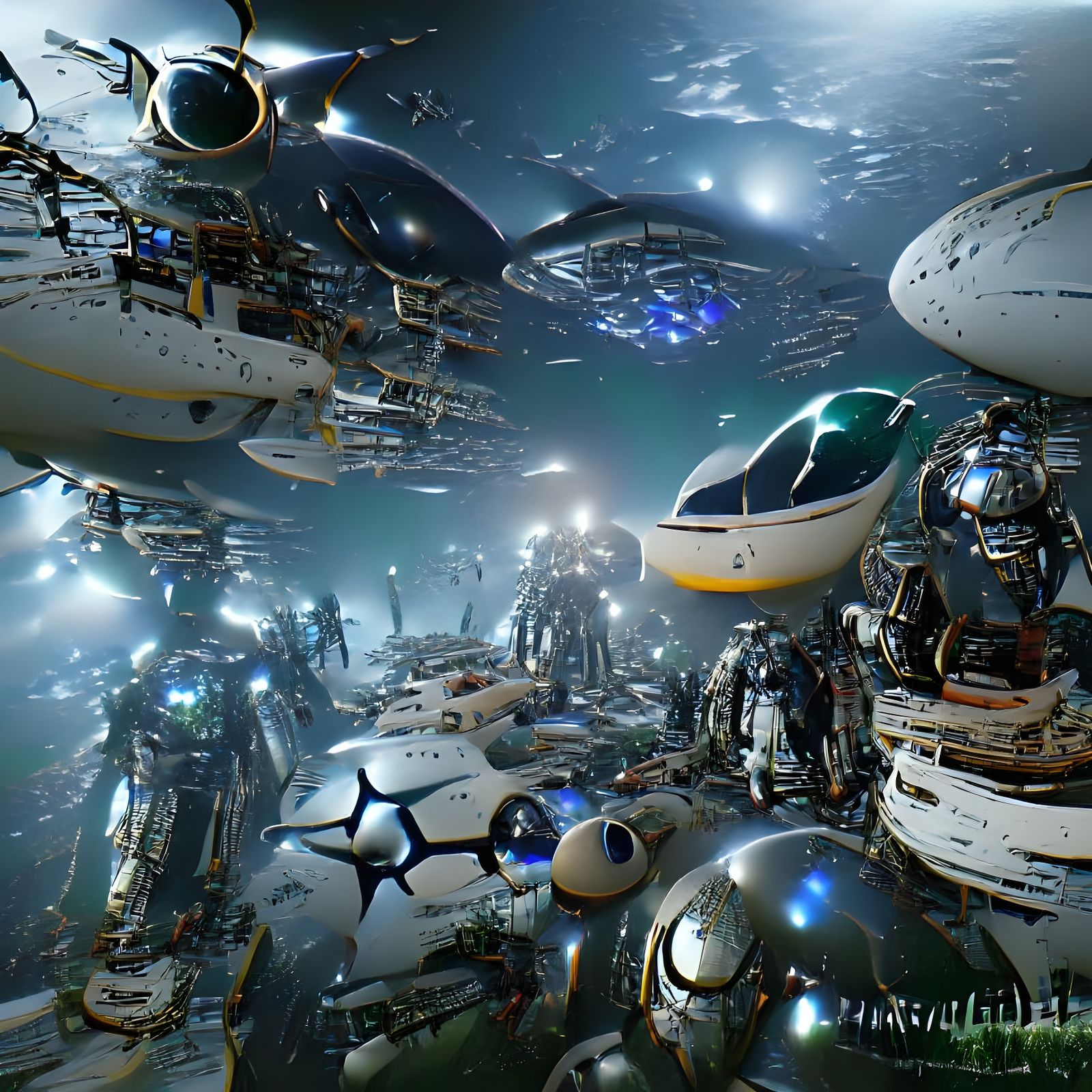 Spacecraft Hub X