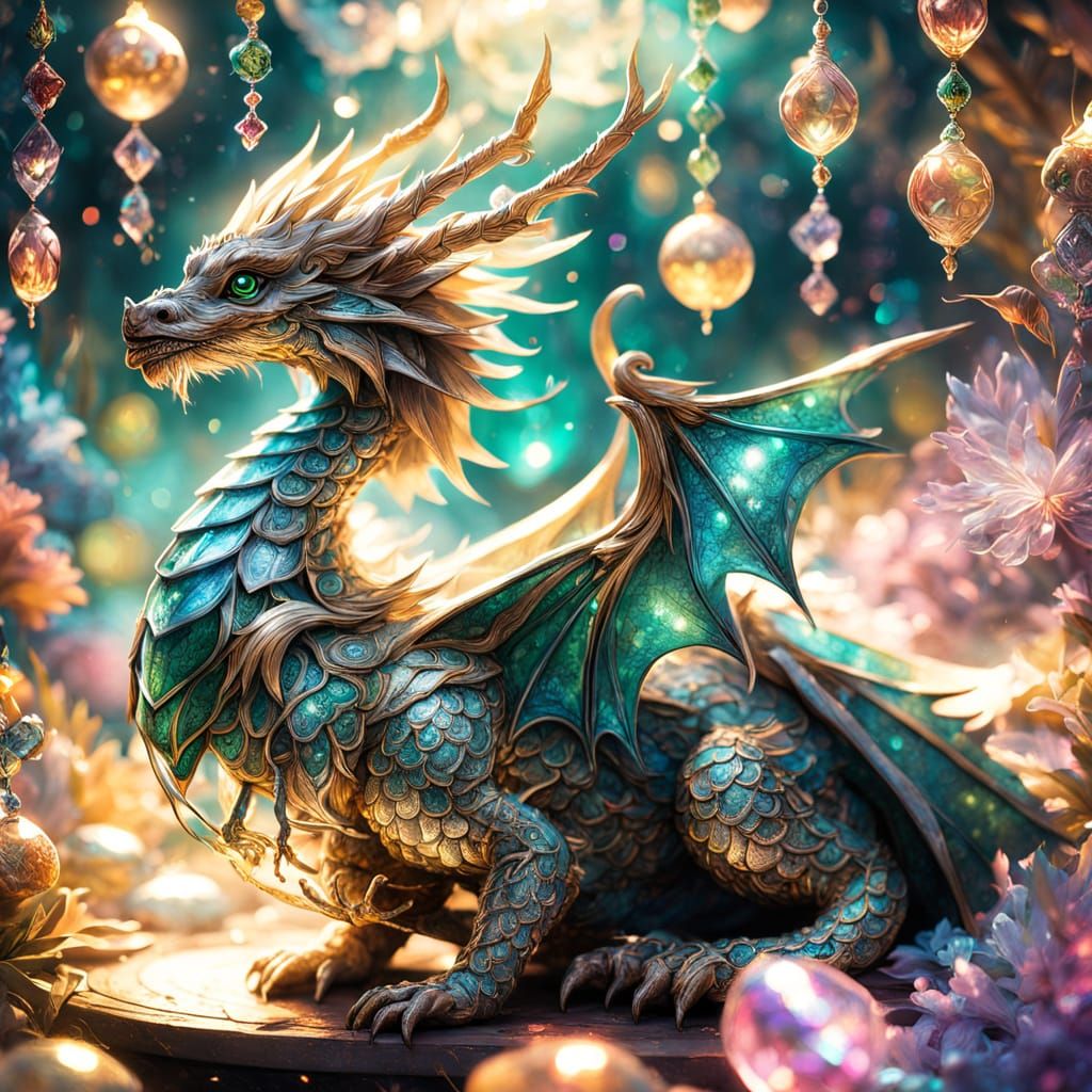 Fairy dragon  by @BibmariM