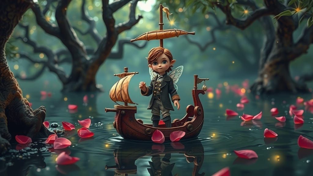 Young Jimmy the Petal Pirate