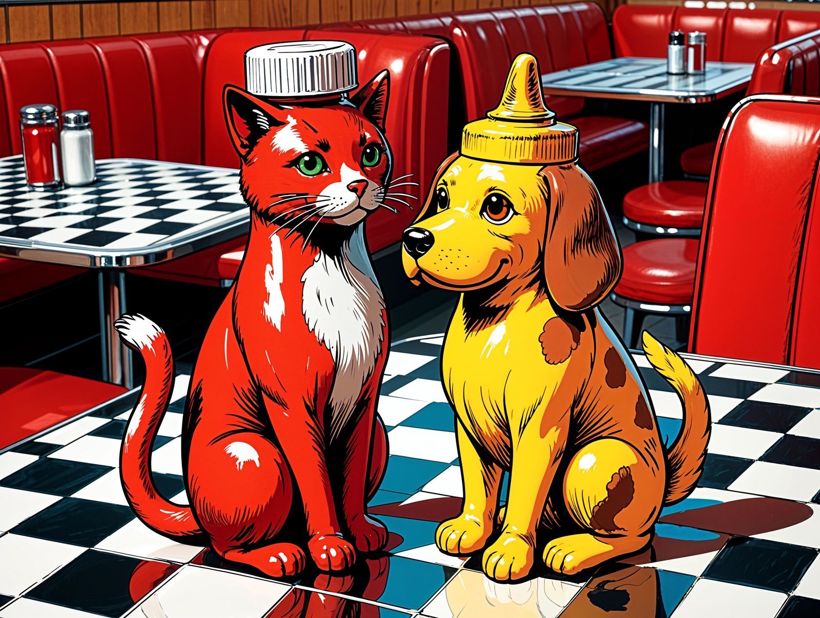 Cat-chup and Mutt-ard