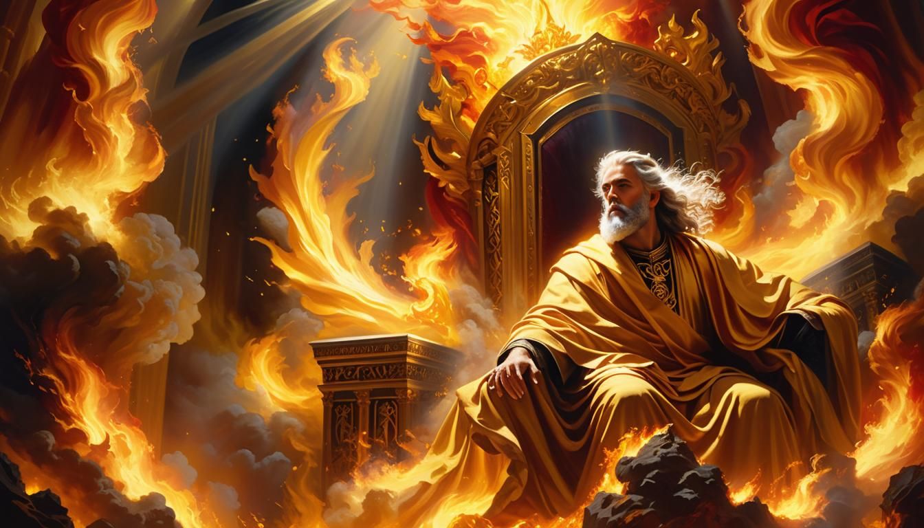 Jehovah, God of all that no man may see and yet live.