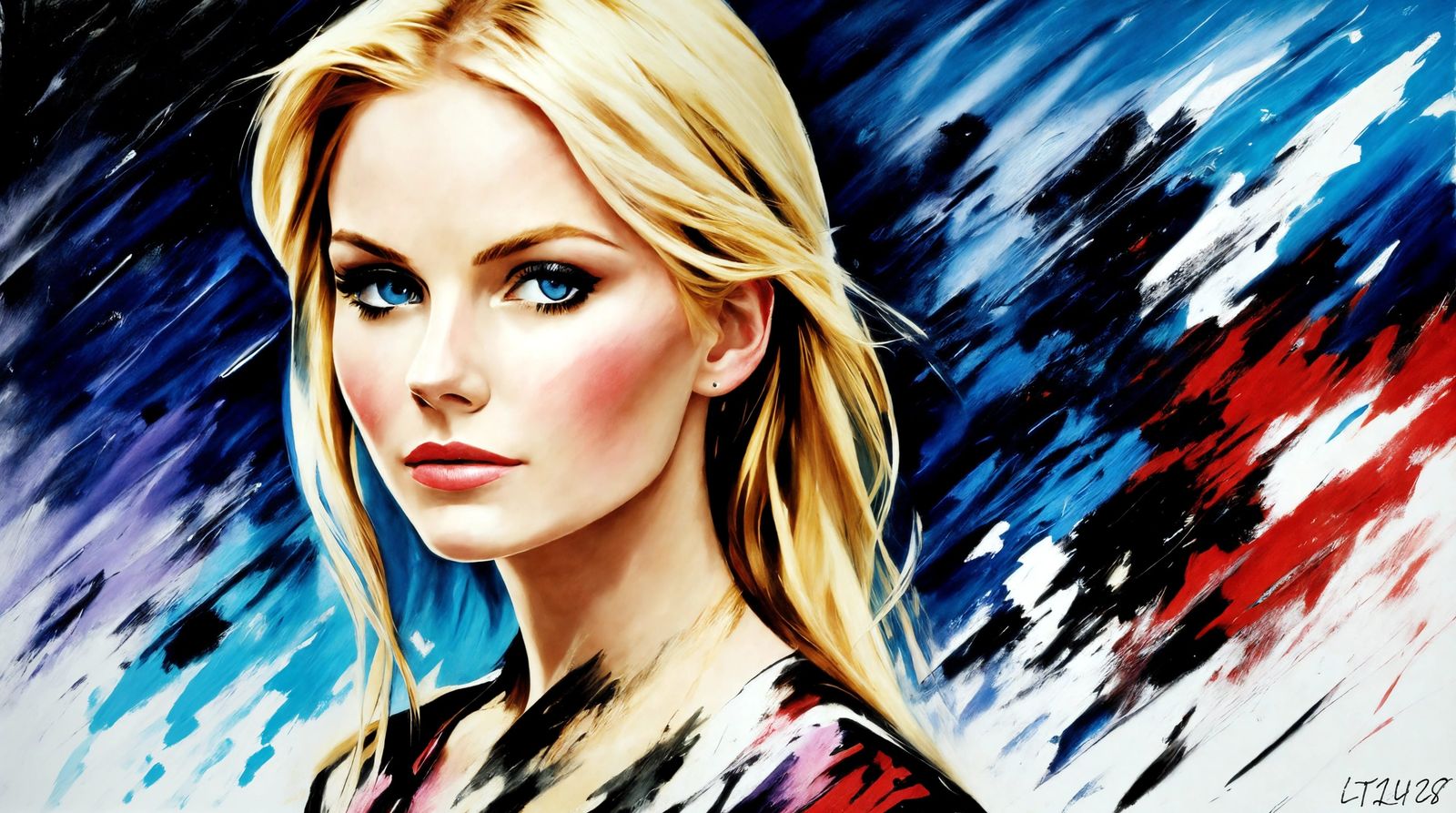 Interesting Artistic Portrait