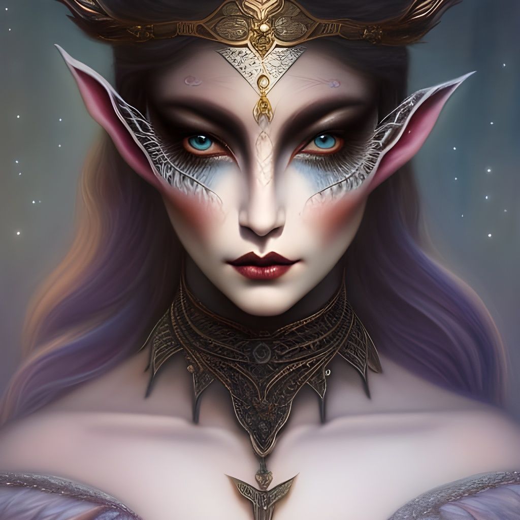 Lorraina, elf - AI Generated Artwork - NightCafe Creator