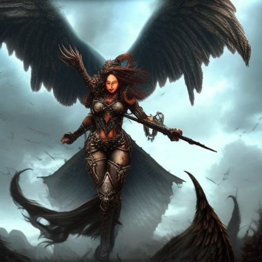 Winged Warriors 3 - AI Generated Artwork - NightCafe Creator