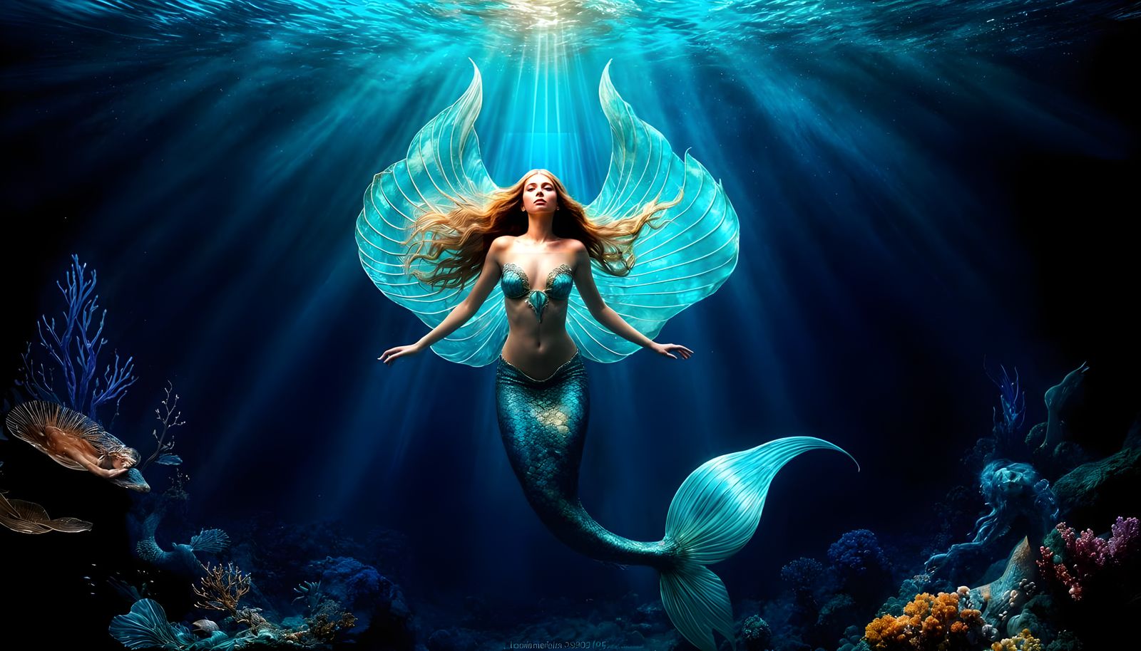 the ocean's daughter  by @lawrencelot