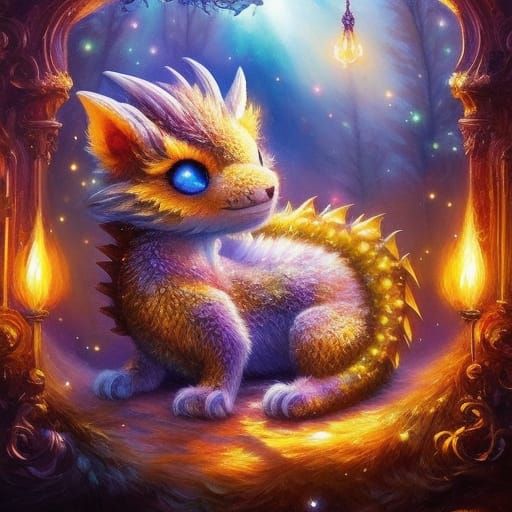 By the light of the forest