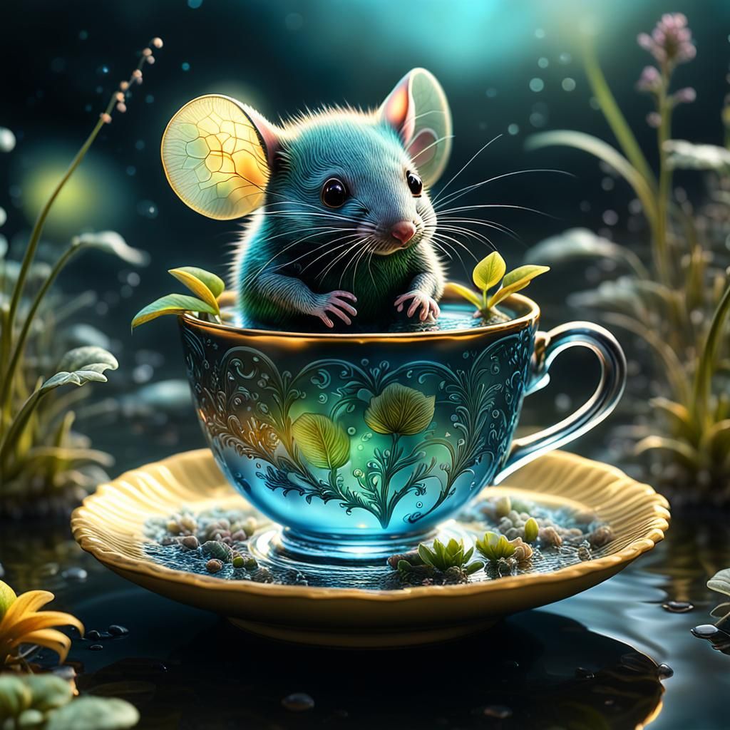 The Tea Mouse 0.3.  by @Omimimo