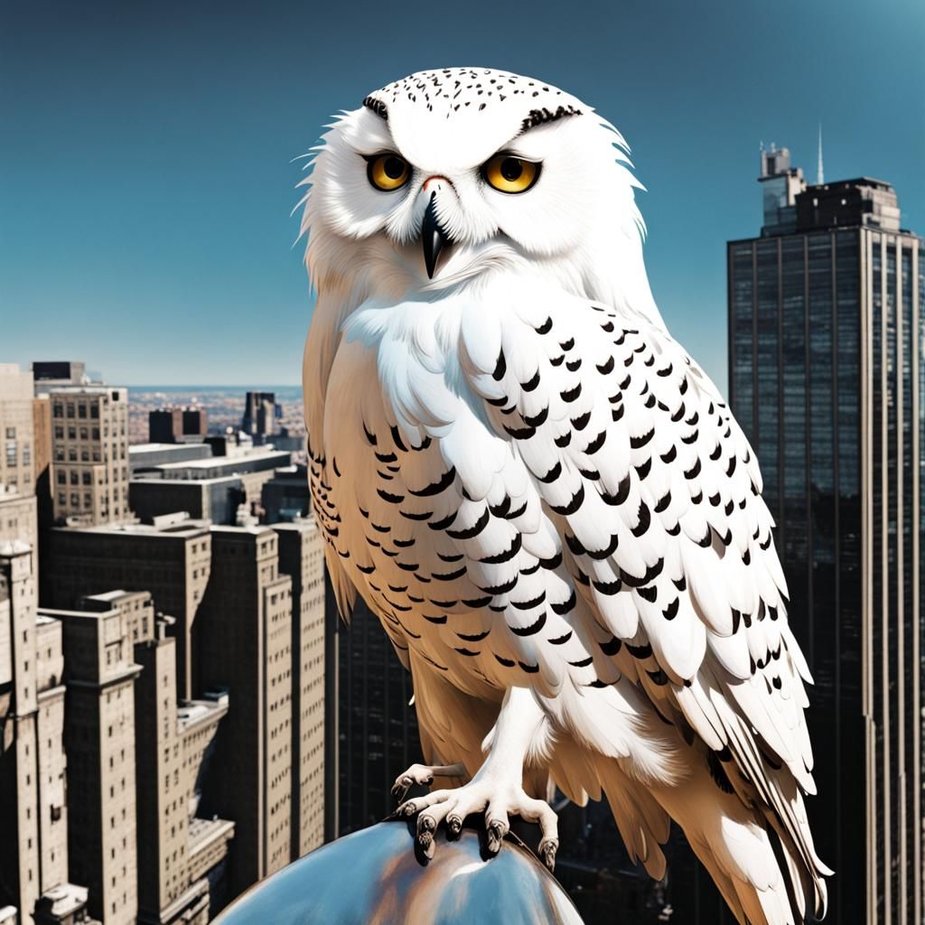 Hedwig view from a bug's perspective