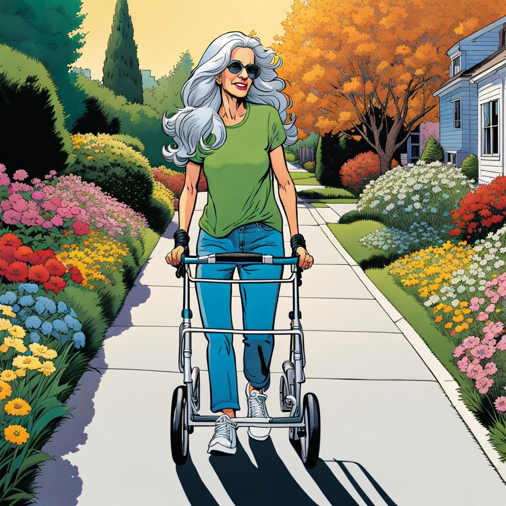 This Walker IS Empowerment, Thank You  by @Staircase Flash