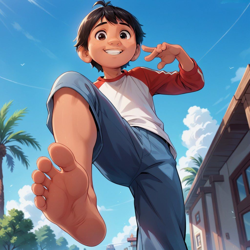 anime    miguel cheezy foot   coco