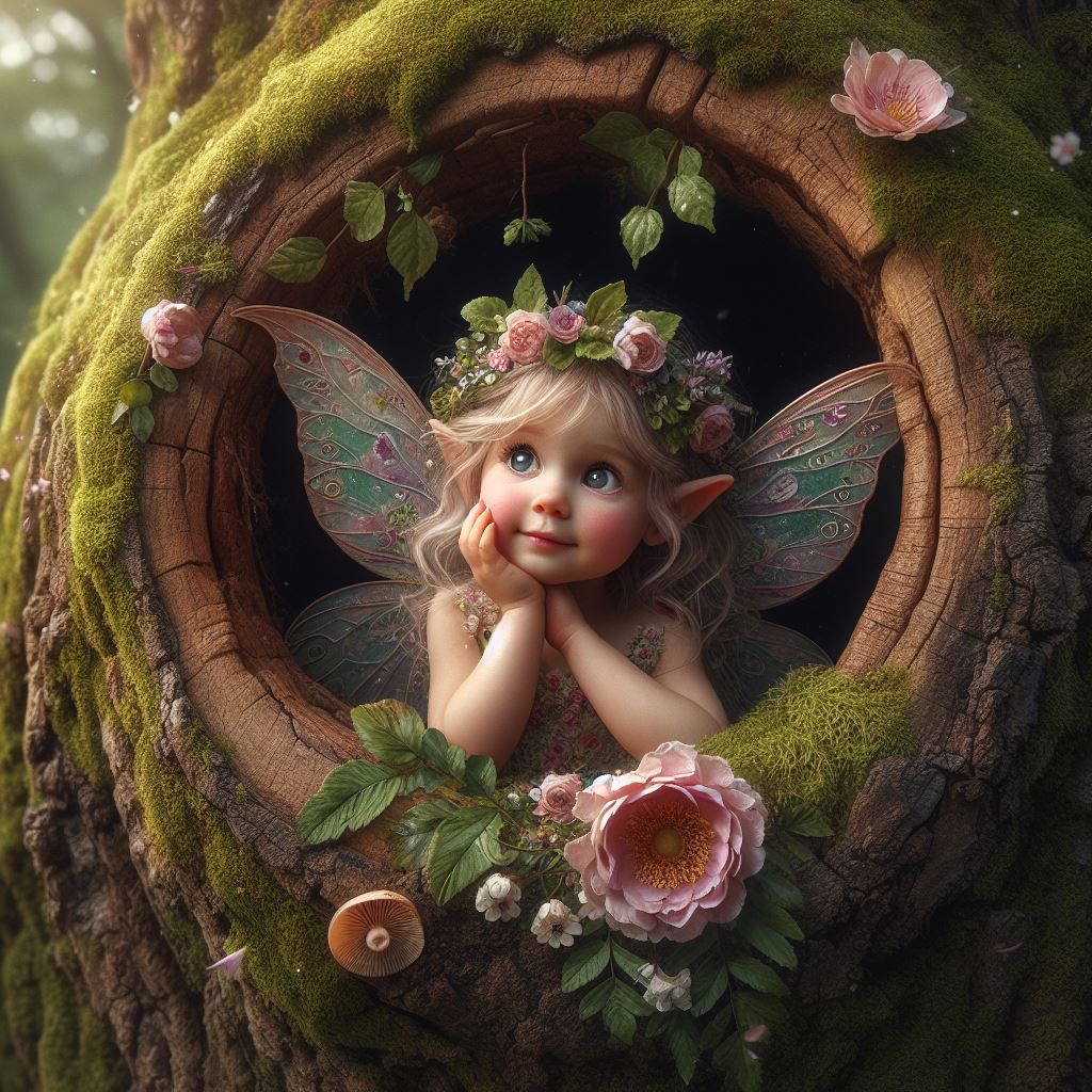 Fairy in the tree
