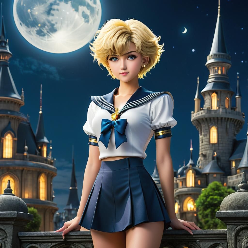 Sailor Uranus and Sailor Pluto