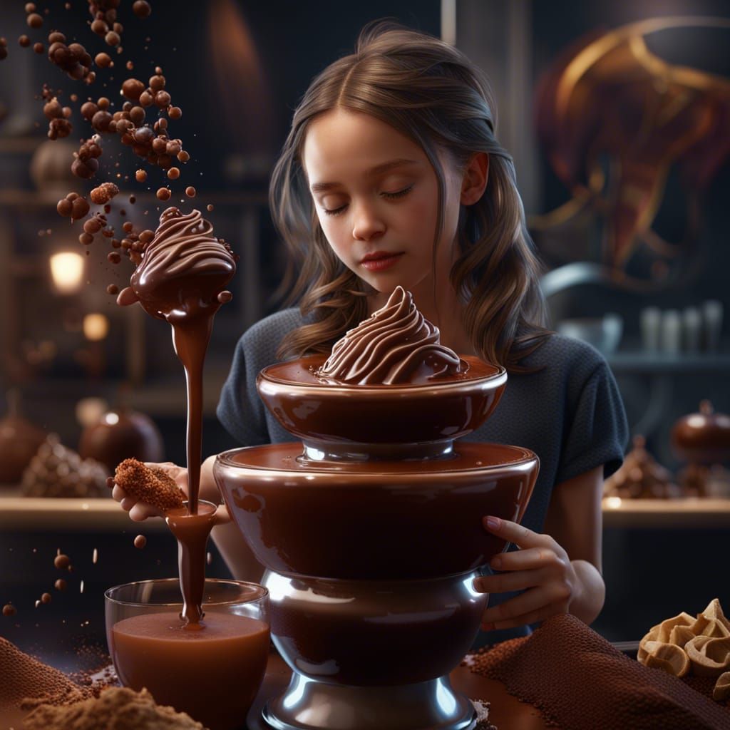 The Magic of Chocolate  by @MoogleMeg
