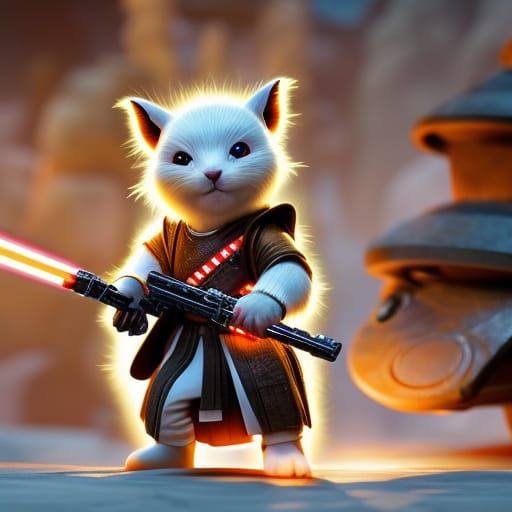 Just a jedi cat  by @Manchchango